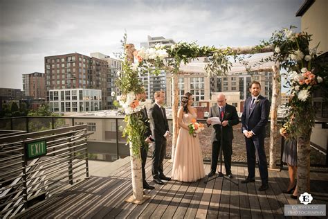 Ecotrust Building Rooftop Wedding In Portland