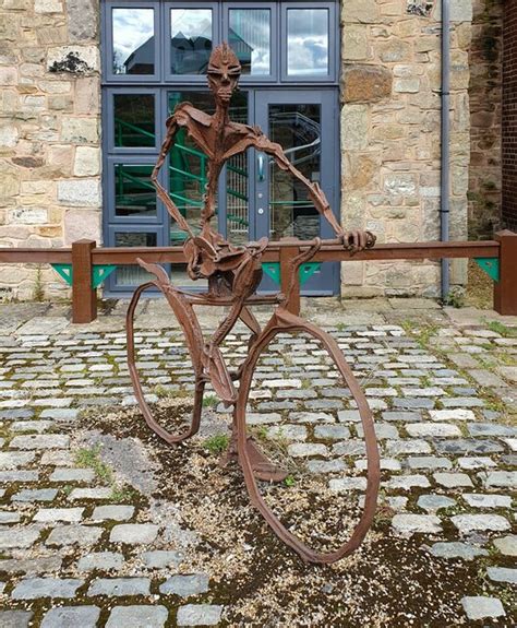 Rusty Cyclist Peter Mcdermott Cc By Sa Geograph Britain And