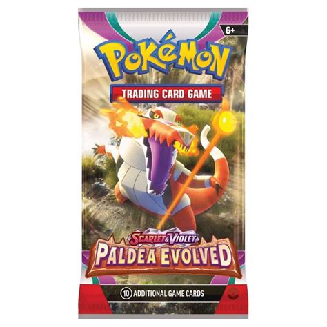 Pokemon Tcg Scarlet Violet Paldea Evolved Booster Trading