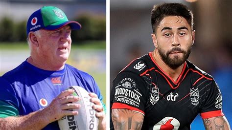 Nrl 2021 Shaun Johnson Bulldogs Phil Gould Warriors Canterbury