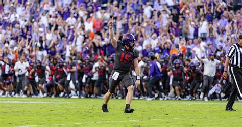 Texas College Football Rankings Tcu Remains No 1