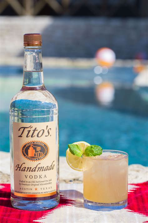 Titos Blueberry Bloom Recipe Vodka Blueberry Vodka Drinks