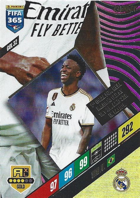 PANINI FIFA 365 2024 GIANT VINICIUS JR REAL MADRID GOL 32 Gdańsk