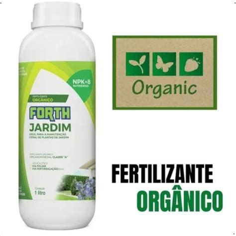 Adubo Fertilizante Orgânico Forth Jardim Concentrado 1 Litro