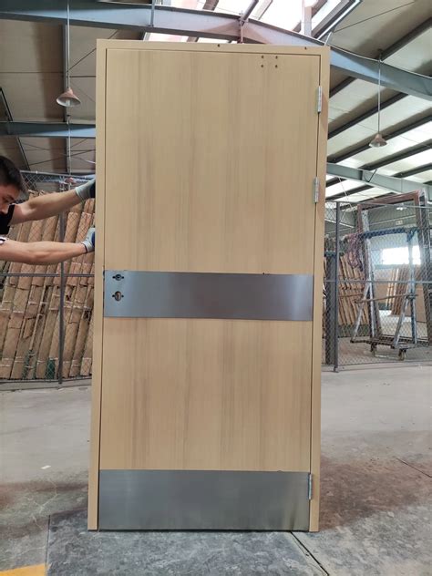 UL Listed 1 And 3 Hour Fire Rated Steel Door For Emergency China Fire