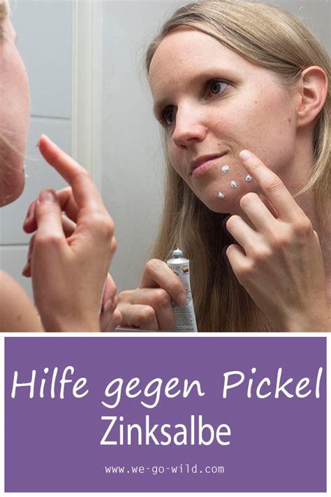 Zinksalbe Gegen Pickel So Wirkt Das Wundermittel Bei Unreiner Haut