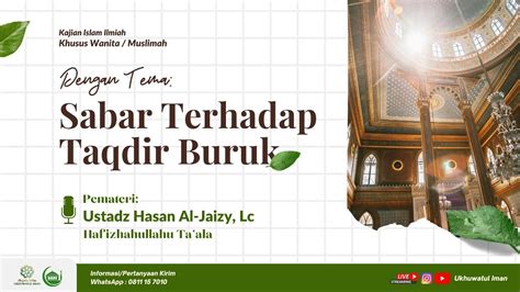 Kajian Tematik Ustadz Hasan Al Jaizy Lc Youtube