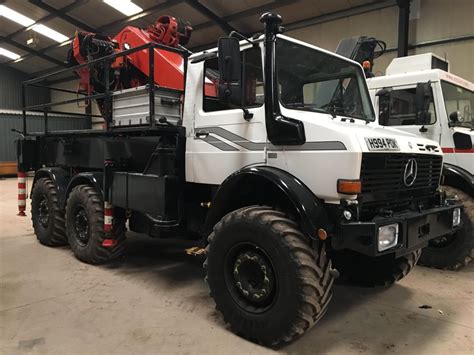 Our Largest Unimog 2450l 6x4 With A 45tm Crane With 27m Reach I