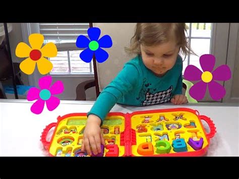 Genevieve Helps Teach Kids their ABC's - YouTube