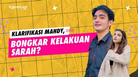 Bahas Tuntas Hubungan Mahdy Reza Dan Sarah Kiehl Yuk YouTube