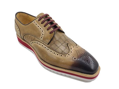 Carrucci Ks515 35 Gorgeous Lace Up Oxford Camel