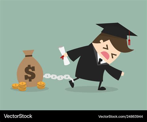 Debt Royalty Free Vector Image - VectorStock