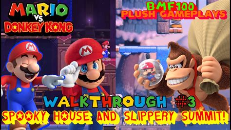 Bmf Plush Gameplays Mario Vs Donkey Kong Walkthrough Spooky