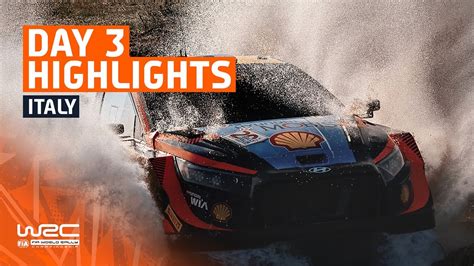 Day 3 Highlights WRC Rally Italia Sardegna 2023 YouTube