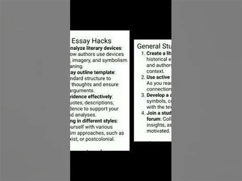 Hacks For Literature Weekly