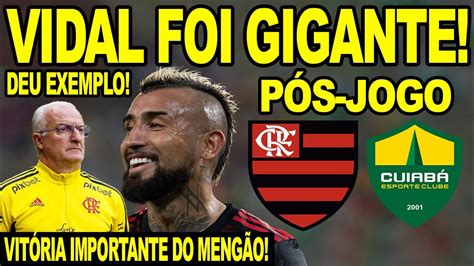 Vidal Gigante Em Jogo Do Flamengo Contra Cuiab Foco Do Mengao A