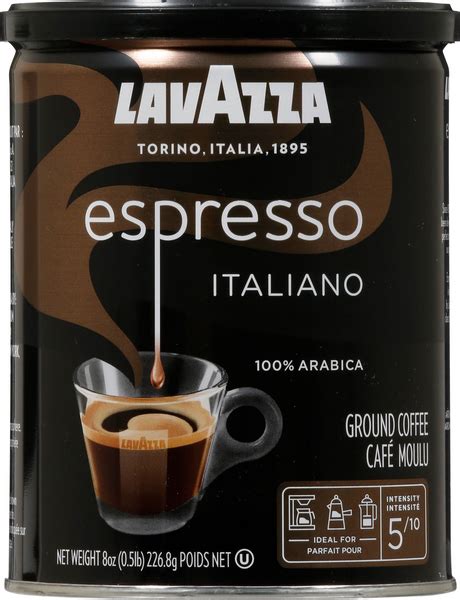 LavAzza Caffe Espresso Medium Roast Ground Coffee | Hy-Vee Aisles ...