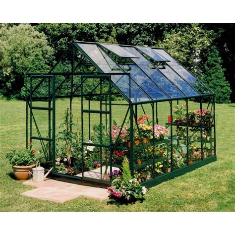 Serre De Jardin M Verte En Verre Tremp Magnum Halls