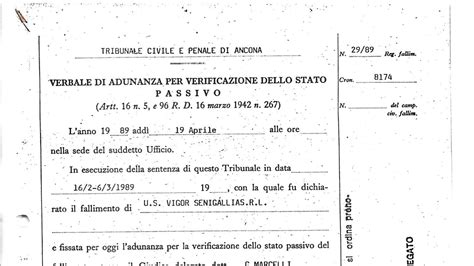 Anni Fa Nasceva La Nuova Vigor Il Ricordo Di Paolo Pizzi Sheet