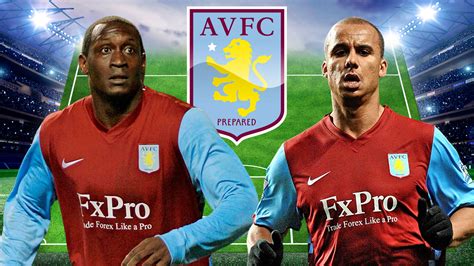 Aston Villa's XI the last time they were in Europe when a team including Heskey, Young and ...