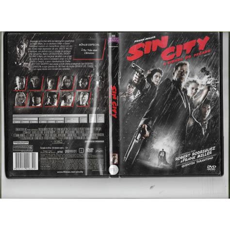 Dvd Sin City A Cidade Do Pecado Bruce Willis E Jessica Alba