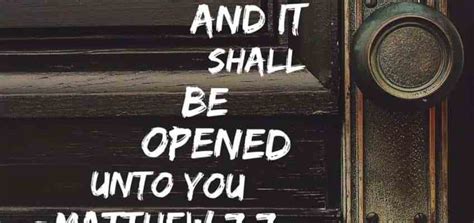 Matthew 7:7 - LDS Scripture of the Day