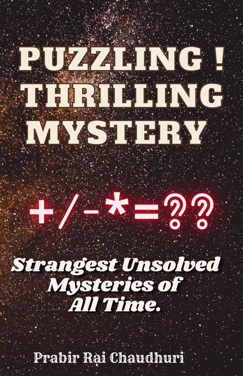 Smashwords Puzzling Thrilling Mystery Strangest Unsolved