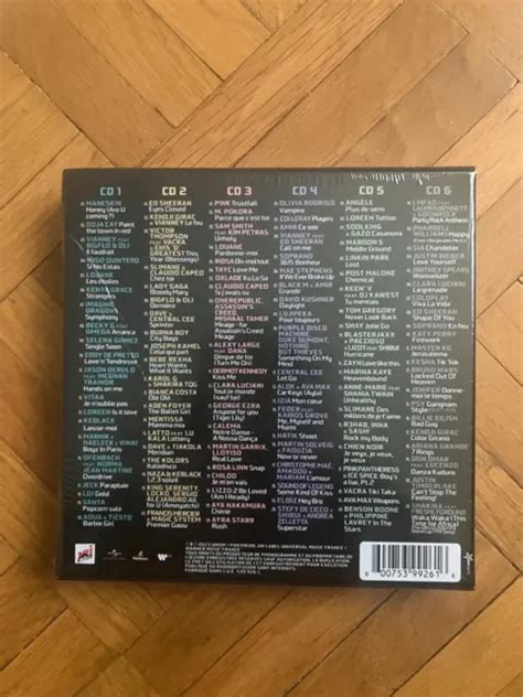 NRJ MUSIC AWARDS 2023 Édition Deluxe Limitée Coffret 6 CD NEUF EUR 14