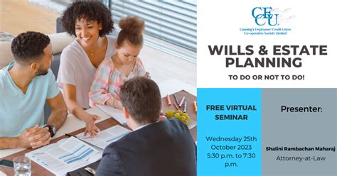 Wills Estate Planning Webinar Canning S Employees Credit Union