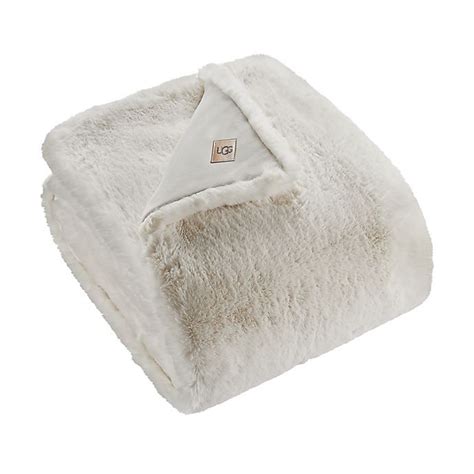 Ugg® Throw Blanket Mammoth Faux Fur Blanket Bed Bath And Beyond Faux