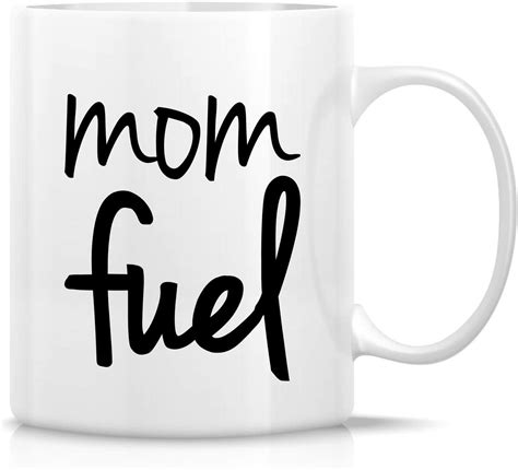 Retreez Funny Mug Mom Fuel 11 Oz Ceramic Tea Coffee Mugs