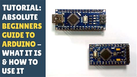 TUTORIAL Getting Started With Arduino What How Beginner YouTube