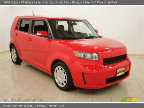 Absolutely Red 2009 Scion Xb Release Series 60 Release Series 60