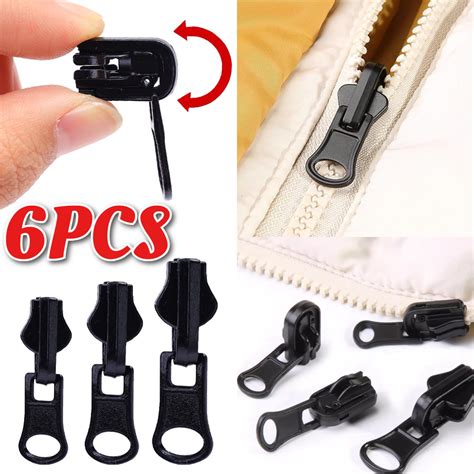 Creative Double-sided Rotating Rail Zipper Head DIY Sewing Accessories ...