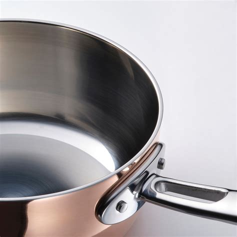 FINMAT Saucepan With Lid Copper Stainless Steel 1 5 L IKEA Latvija