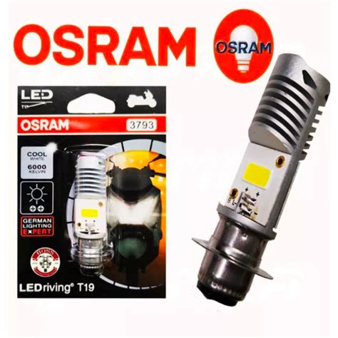 KYMCO LIKE 125 ITALIA MOTORCYCLE OSRAM T19 HEADLIGHT 2 LEDS White