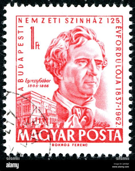 Postage stamp printed in Hungary, dedicated to the 100th Anniv. of the ...