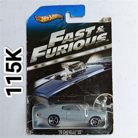 Hot Wheels FF 速度與激情 70 雪佛蘭 Chevelle SS 蝦皮購物