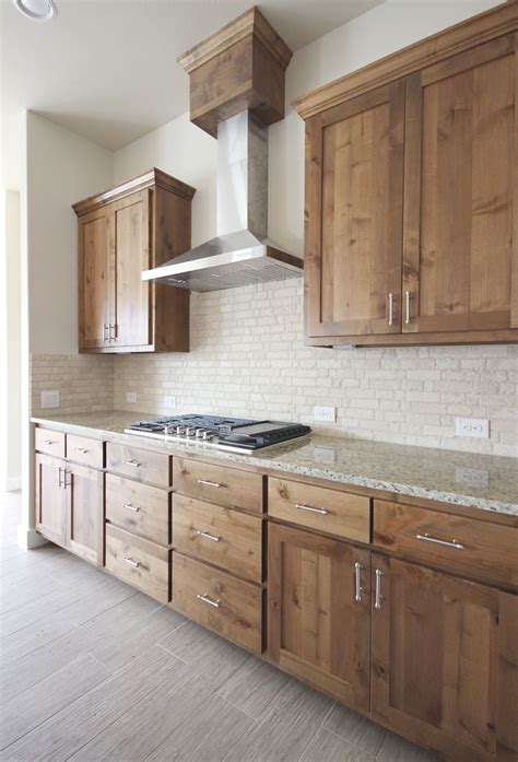 Stained Alder Kitchen Cabinets KennethCalloway