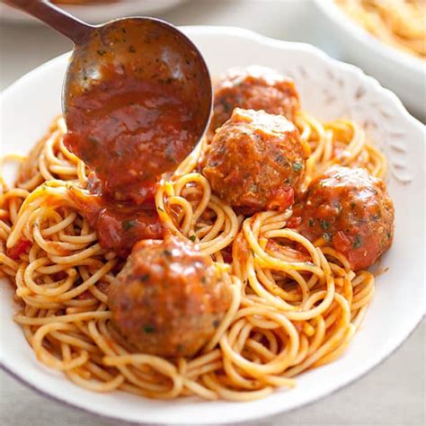 Classic Spaghetti and Meatballs for a Crowd | America's Test Kitchen Recipe