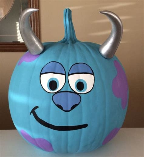 Sully Pumpkin | Creative pumpkin painting, Creative pumpkin decorating ...