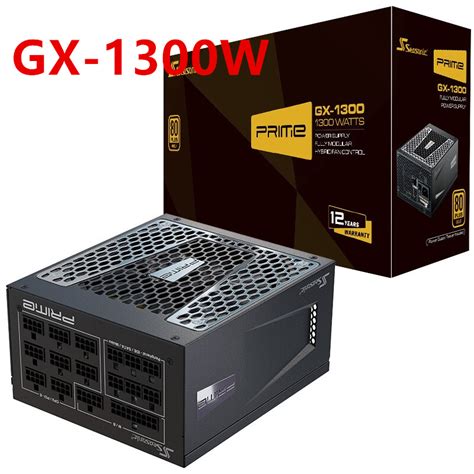 Seasonic Prime GX-1300 Full Modular 80plus Gold Silent 1300W Switching ...