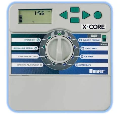 Programador Controlador Riego Hunter X Core Xc 2 Estaciones Color Gris