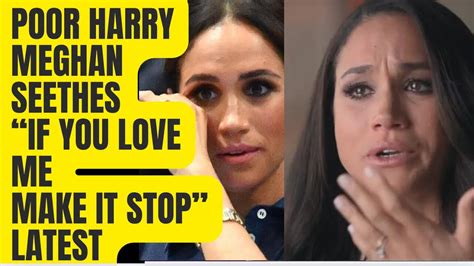 MEGHAN SCREAMS MAKE THIS STOP LATEST NEWS Meghan Meghanharry