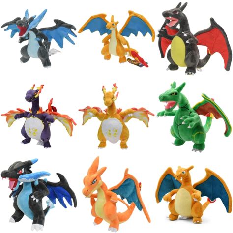 Pok Mon Mega Charizard Brinquedos De Pel Cia 16 Estilos Charizard X Y