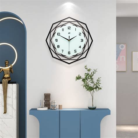 JUJUDA Large Wall Clock for Living Room Decor Modern Big Wall Clock for Kitchen Bedroom Home ...