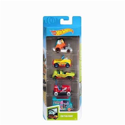 Αυτοκινητάκια Hot Wheels Race HW Fun Park Σετ των 5 DirectMarket