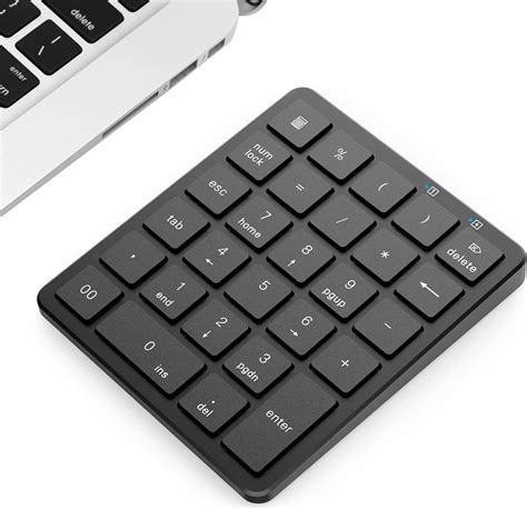 PNKCAT Pavé Numérique Bluetooth 28 Touches Rechargeable Clavier