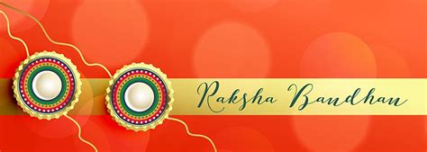 Awesome Decorative Rakhi Design For Raksha Bandhan Festival Template