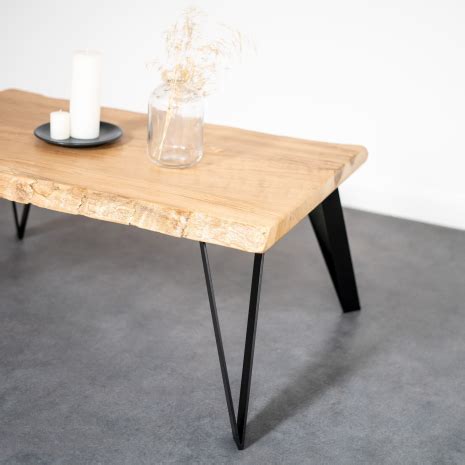 Pied de table trapèze design Acier H 71 cm Le Galant